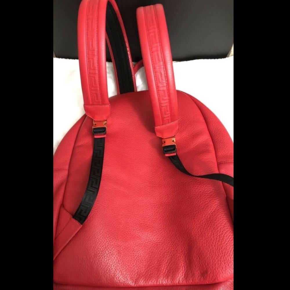 Versace  Leather Backpack - Picture 3 of 6